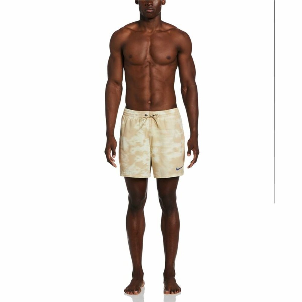 Herren Badehose Nike 5" Volley Short Hellbraun