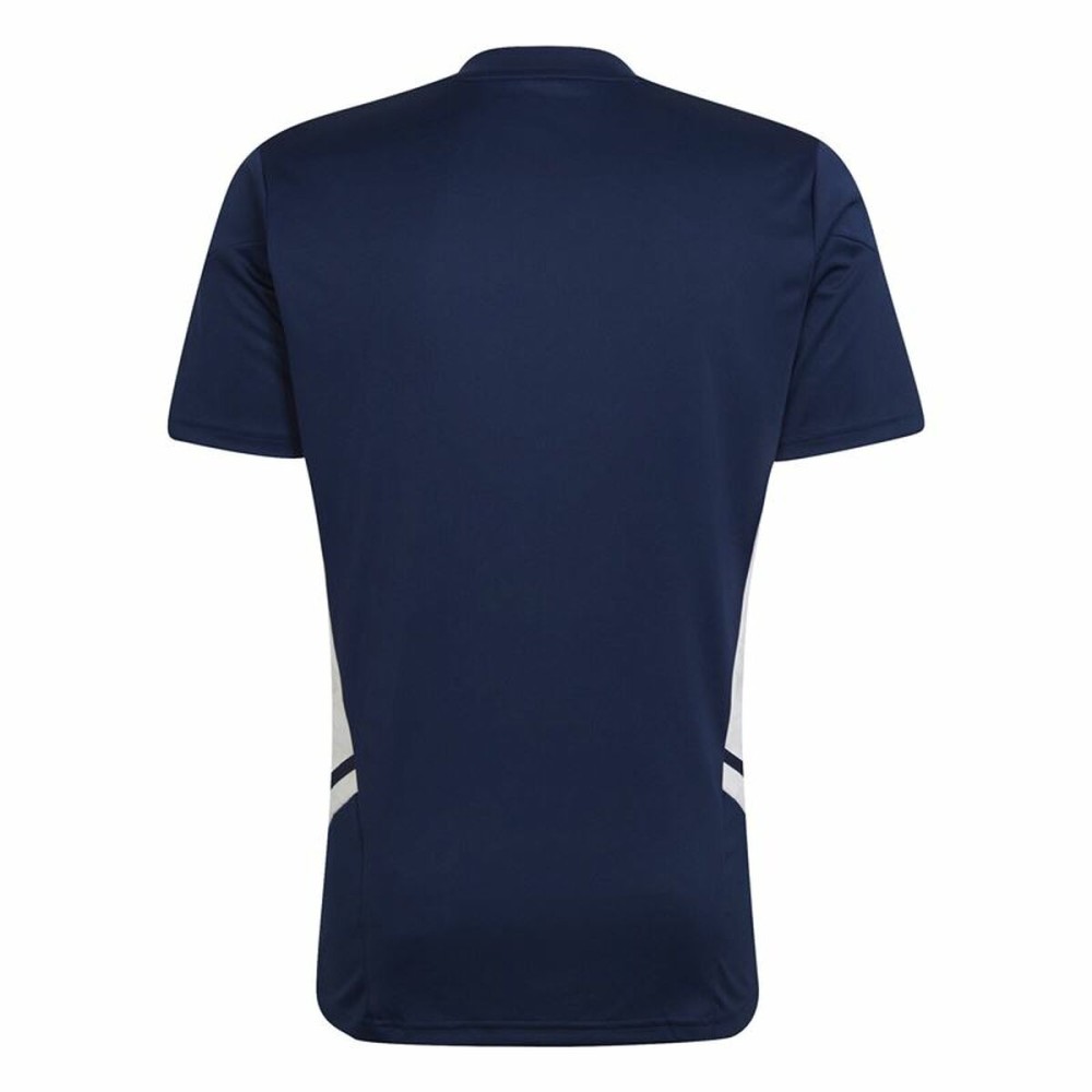 Maillot de Football à Manches Courtes pour Homme Adidas Con22 Bleu