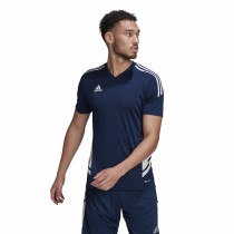 Maillot de Football à Manches Courtes pour Homme Adidas Con22 Bleu