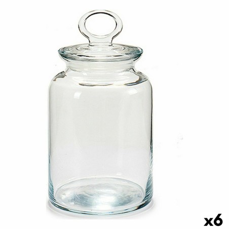 Jar Pasabahce Kitchen Transparent 1,5 L (6 Units)