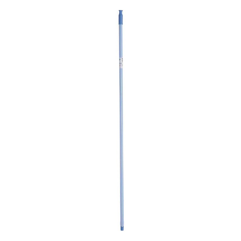 Broom handle Stripes 2,3 x 130 x 2,3 cm Blue Metal (12 Units)