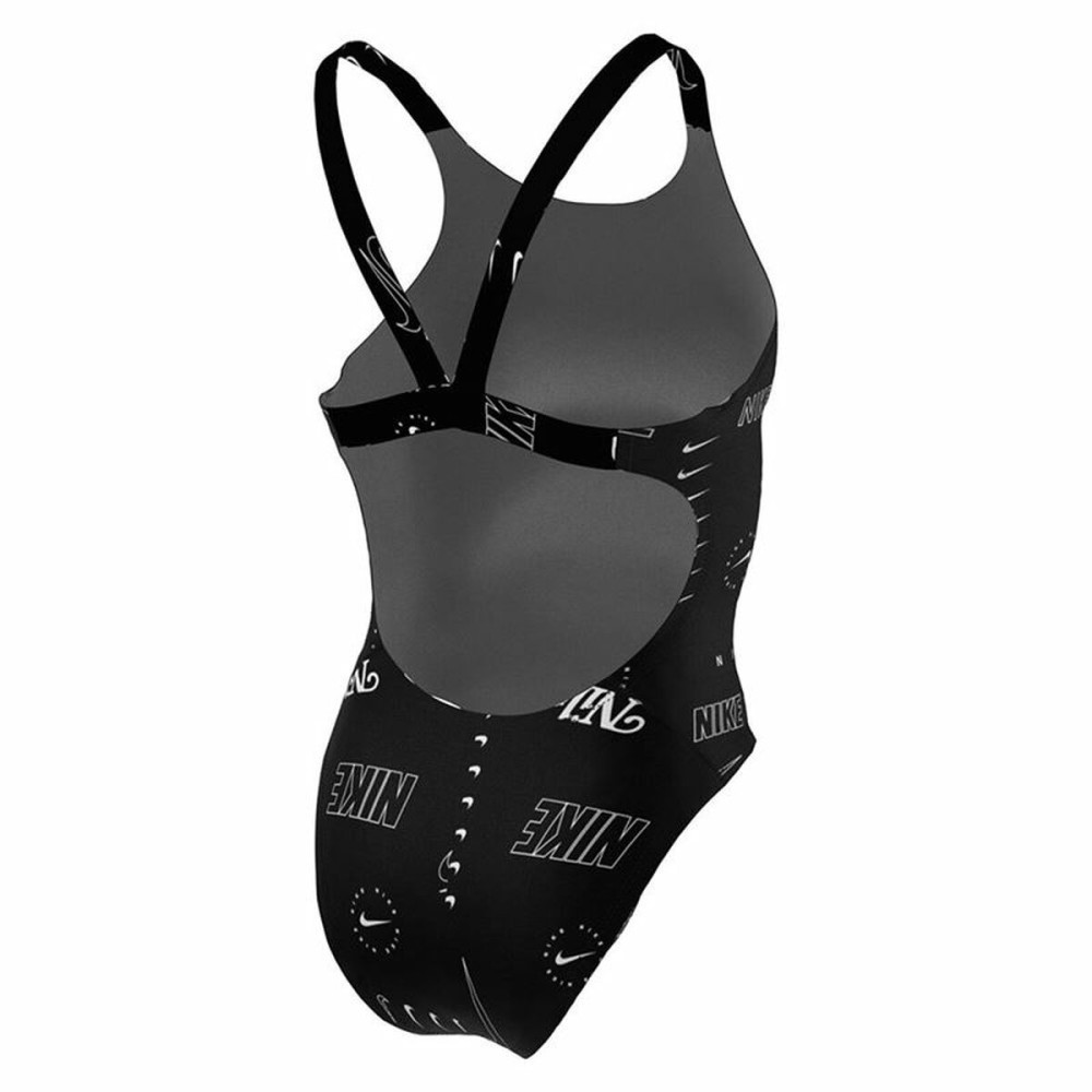 Damen Badeanzug Nike Fastback Schwarz