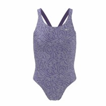 Badeanzug für Mädchen Nike Fastback Lila