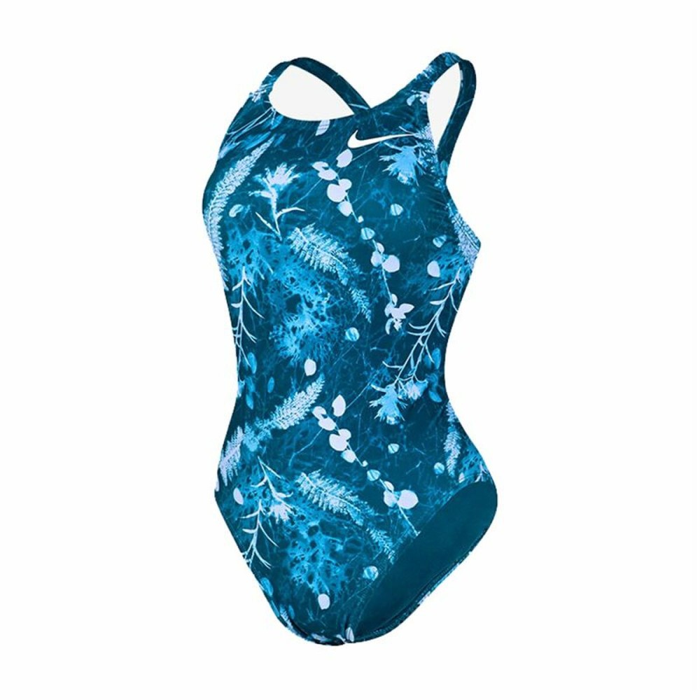 Damen Badeanzug Nike Fastback Blau