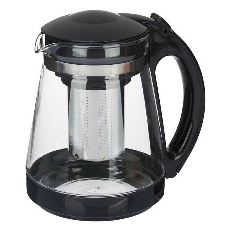 Teapot Vivalto PW-JY518/BHA1 Black Transparent Glass Stainless steel Plastic 1,8 L (6 Units)