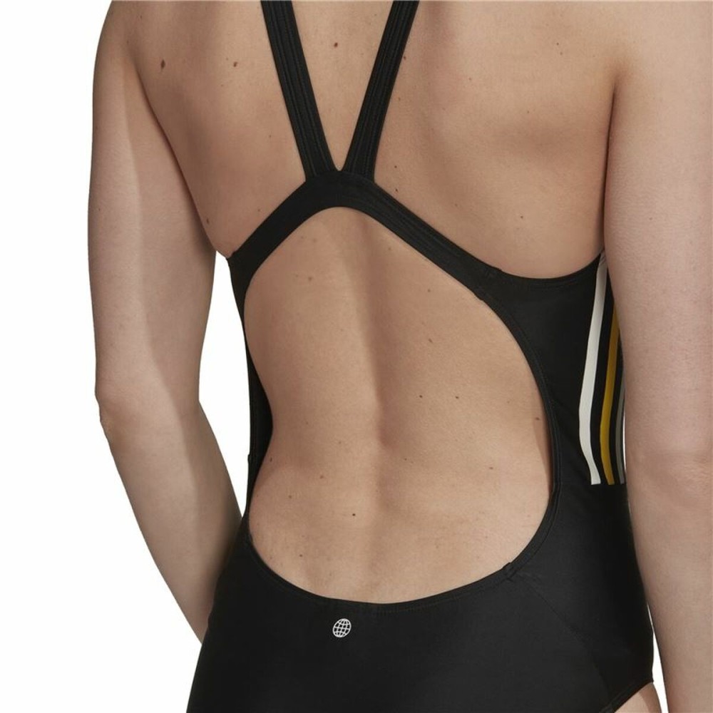 Women’s Bathing Costume Adidas 3S Mid Black