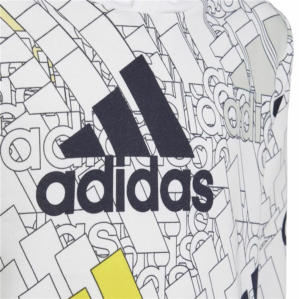 Unisex Hoodie Adidas Brand Love White