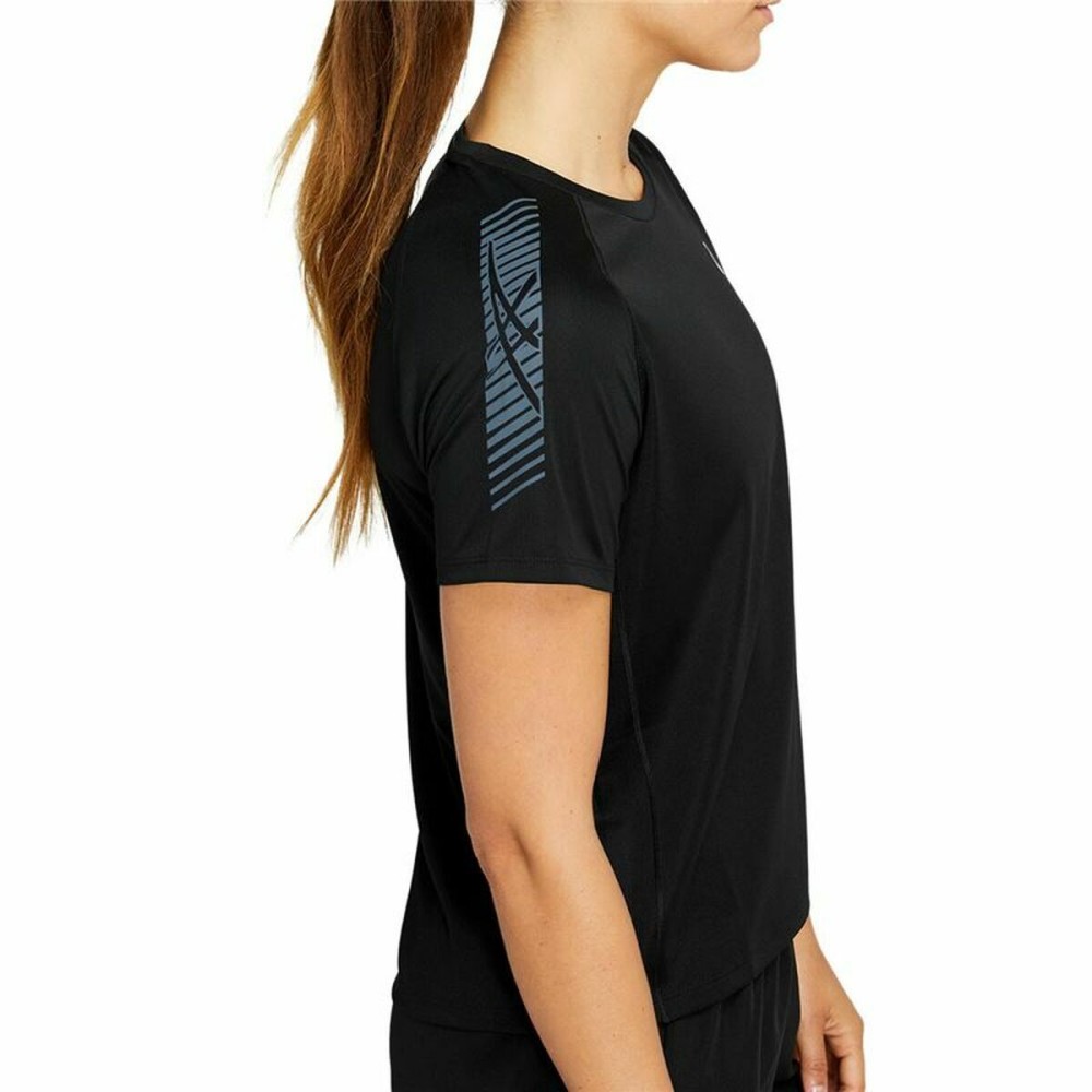 Women’s Short Sleeve T-Shirt Asics Icon SS Black