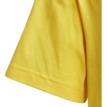 Child's Short Sleeve T-Shirt Adidas Future Pocket Yellow