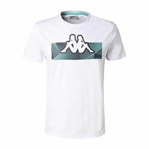 Child's Short Sleeve T-Shirt Kappa Eryx White