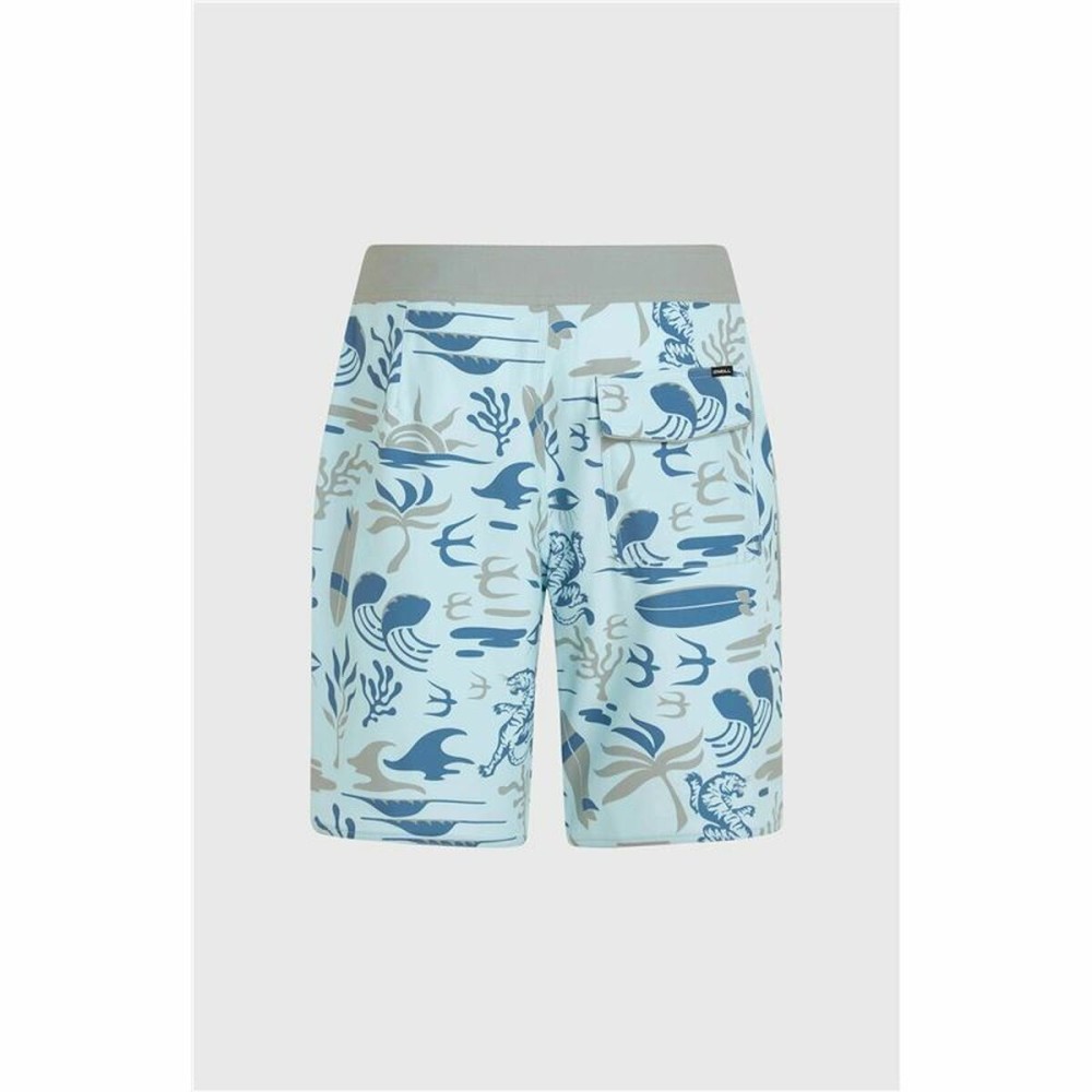 Maillot de bain homme O'Neill Hyperfreak Mysto Scallop 19'' Bleu