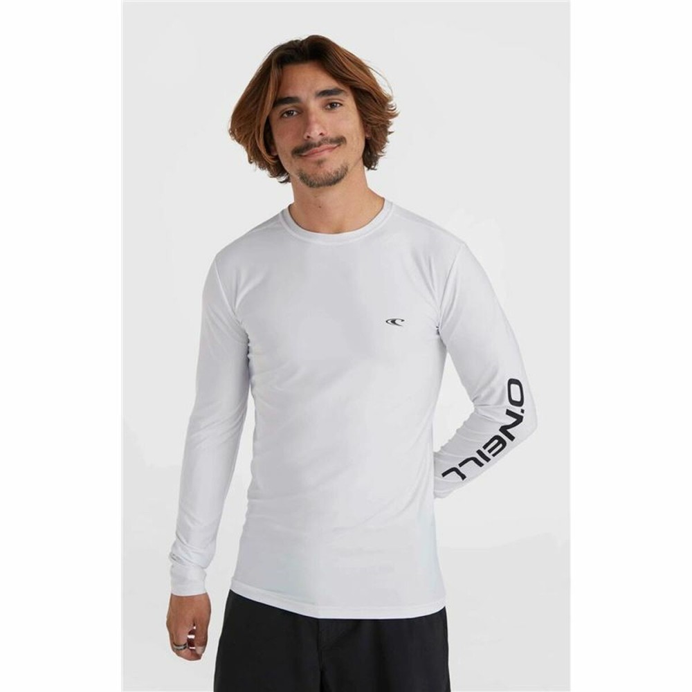 Maillot de Corps de Sport à Manches Coupe O'Neill Essentials L/Slv Blanc