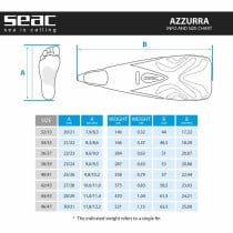 Snorkel Fins Seac Azzurra Water