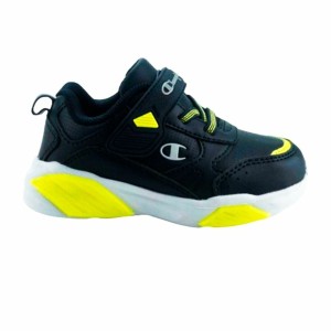 Jungen Sneaker Champion Wave Pu B Ps Low Cut Marineblau