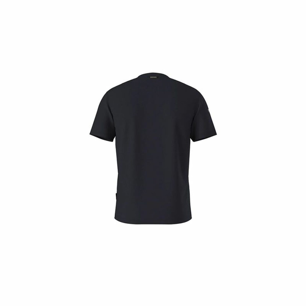 Men’s Short Sleeve T-Shirt Napapijri S-Badge Ss Dark blue