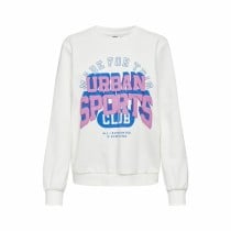 Women’s Sweatshirt without Hood Only Onlkimmie White
