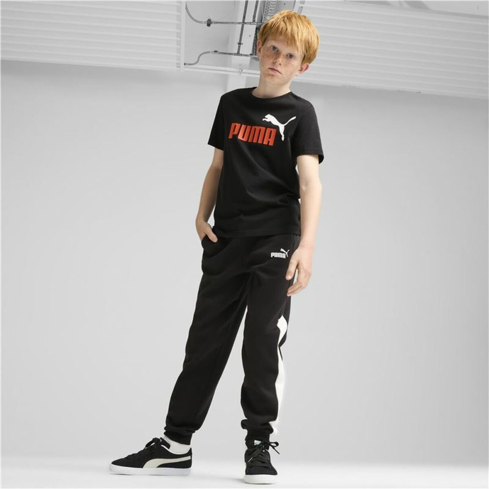 Kurzarm-T-Shirt für Kinder Puma Essentials+ 2 Col Logo