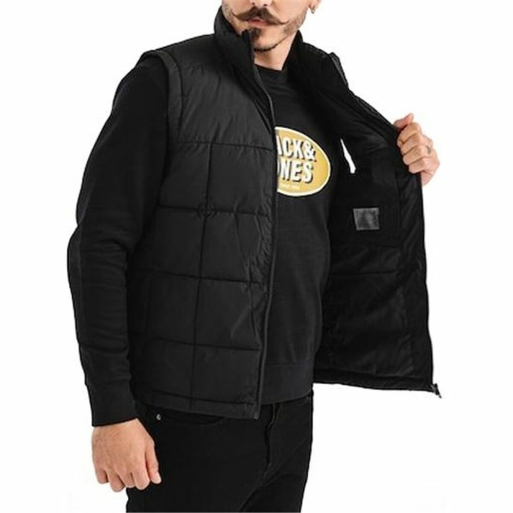 Men's Sports Gilet Jack & Jones Jjben Square Bodywarmer Black