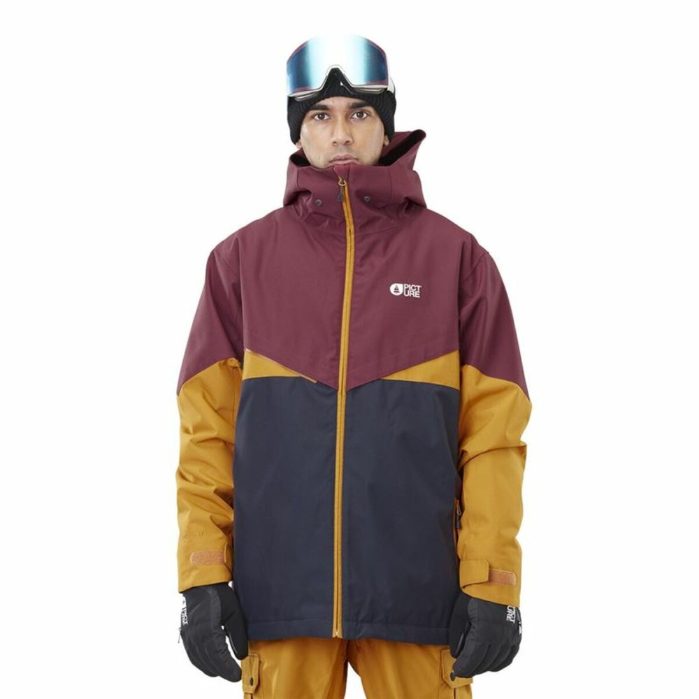 Ski Jacket Picture Stone Burgundy Men