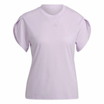 T-shirt à manches courtes femme Adidas trainning Floral Lila