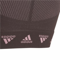Sport-BH Adidas Aeroknit Seamless Granatrot Dunkelrot