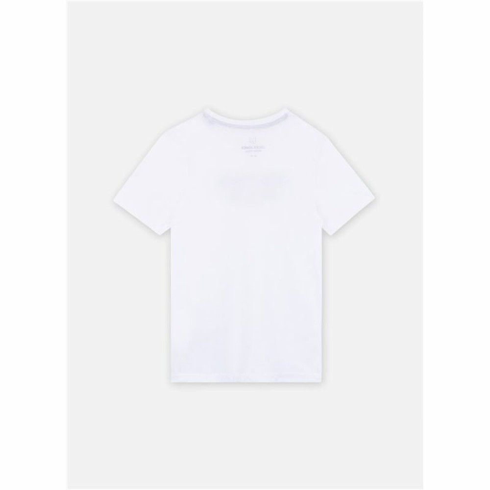 Kurzarm-T-Shirt für Kinder Jack & Jones Jjsummer Smu Vibe Tee Weiß