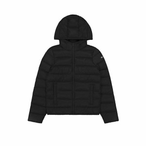 Sportjacke für Frauen Champion Legacy Polyfilled Mit Kapuze Schwarz