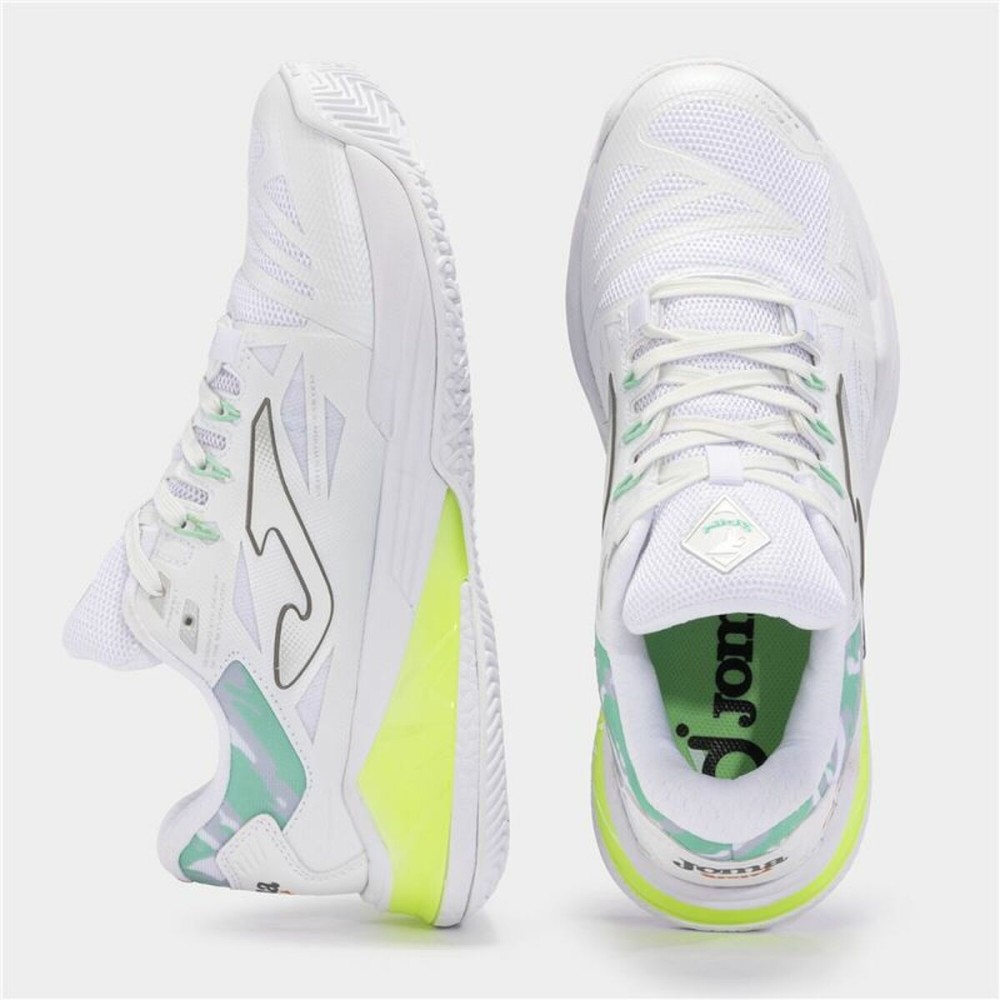 Baskets Casual pour Femme Joma Sport Spin 2402 Blanc Vert