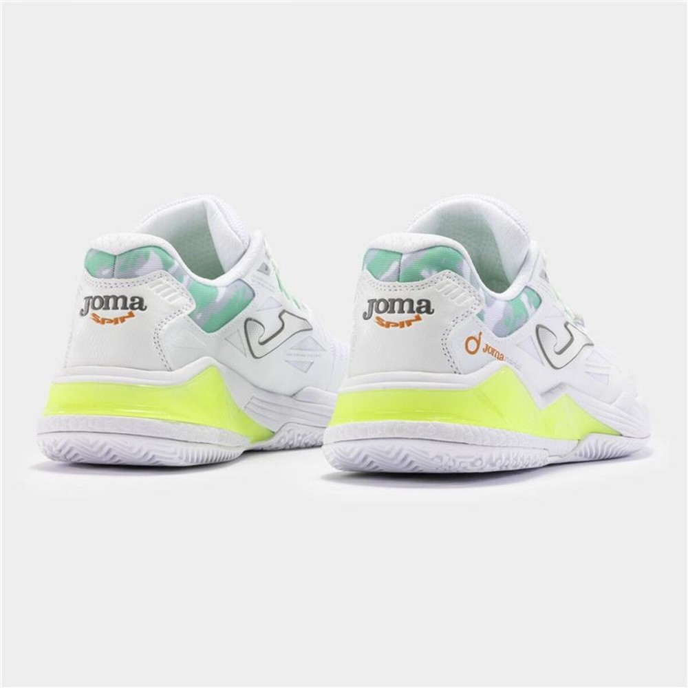 Baskets Casual pour Femme Joma Sport Spin 2402 Blanc Vert
