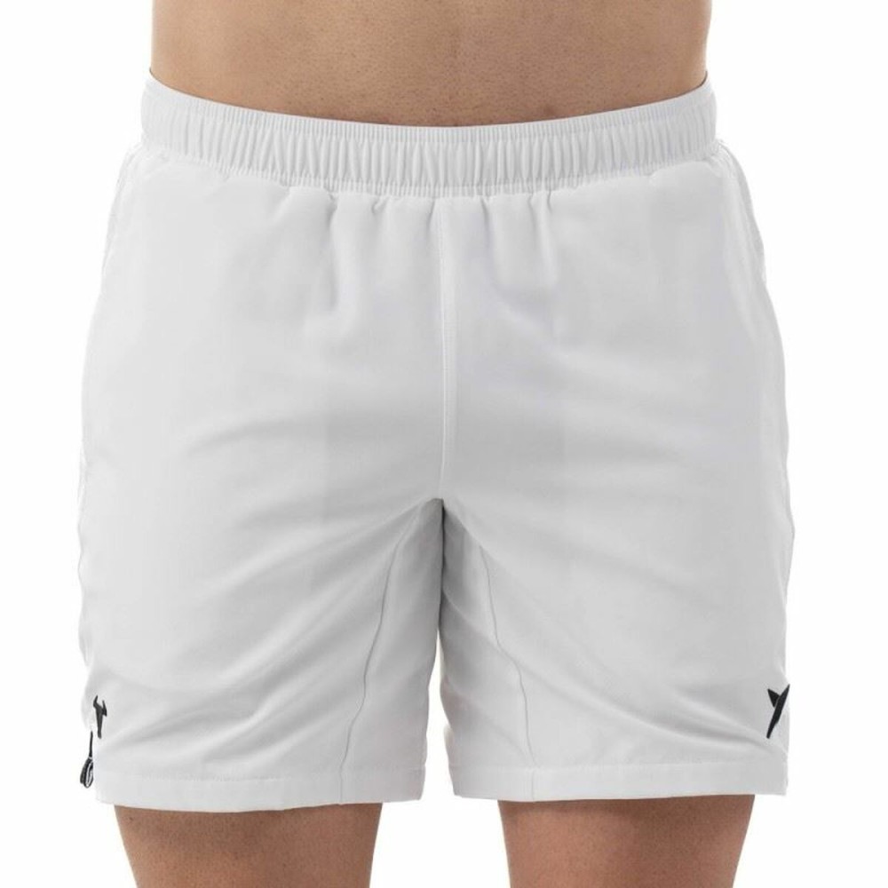 Herren-Sportshorts Drop Shot Abian Campa Weiß