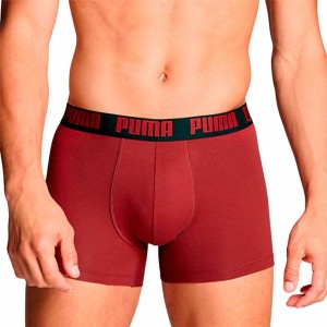 Boxer pour homme Puma burgundy Rouge