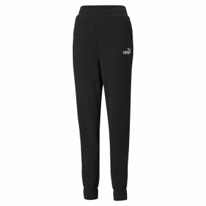 Adult Trousers Puma Essentials+ Embroidery Black Lady