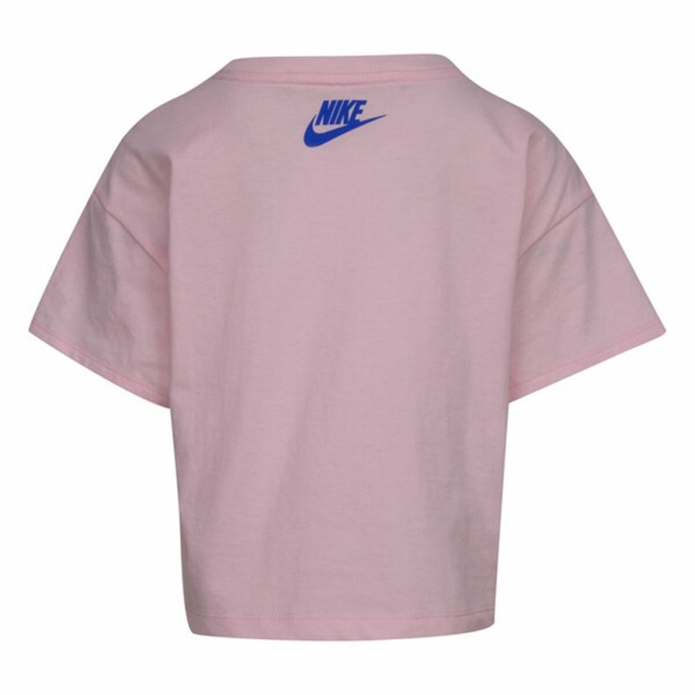 Kurzarm-T-Shirt für Kinder Nike Knit Rosa