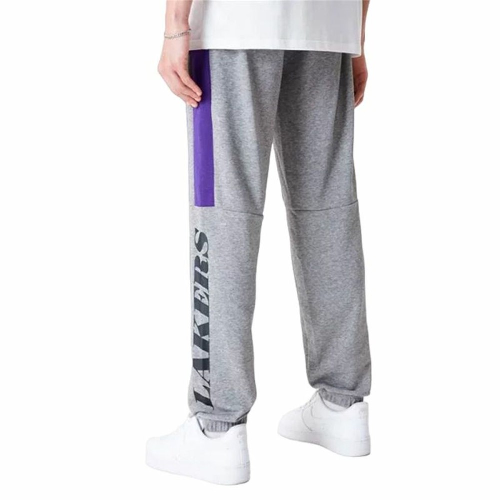 Adult Trousers New Era NBA LA Lakers Grey Men