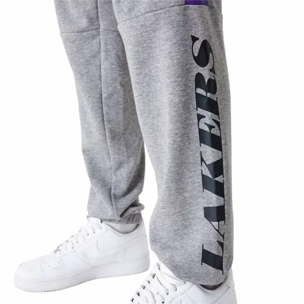 Adult Trousers New Era NBA LA Lakers Grey Men