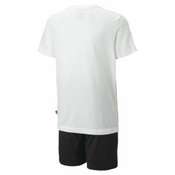 Ensemble de Sport pour Enfants Puma Set For All Time  Blanc