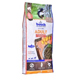 Nourriture BOSCH Adulte Saumon Poisson Pommes de terre 15 kg