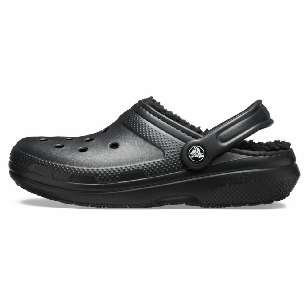 Holzschuhe Crocs Classic Lined Clog Schwarz