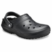 Holzschuhe Crocs Classic Lined Clog Schwarz