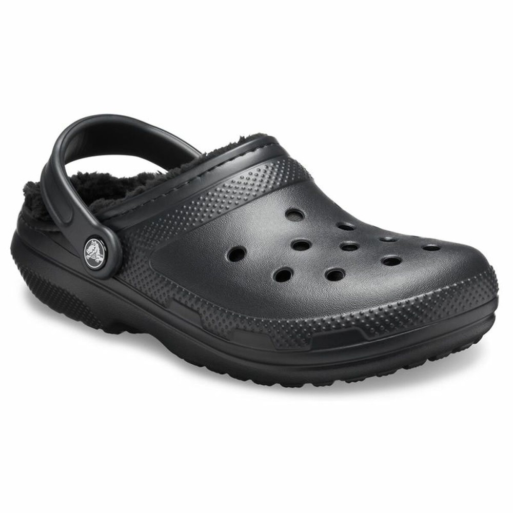 Holzschuhe Crocs Classic Lined Clog Schwarz