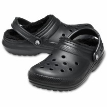 Holzschuhe Crocs Classic Lined Clog Schwarz