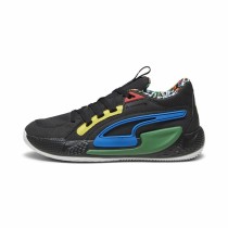 Basketball Shoes for Adults Puma Court Rider Chaos Black