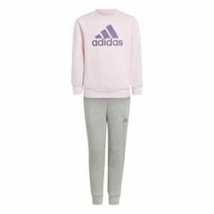 Kinder-Trainingsanzug Adidas Lk Bos Jog Fleece Rosa