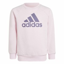 Kinder-Trainingsanzug Adidas Lk Bos Jog Fleece Rosa