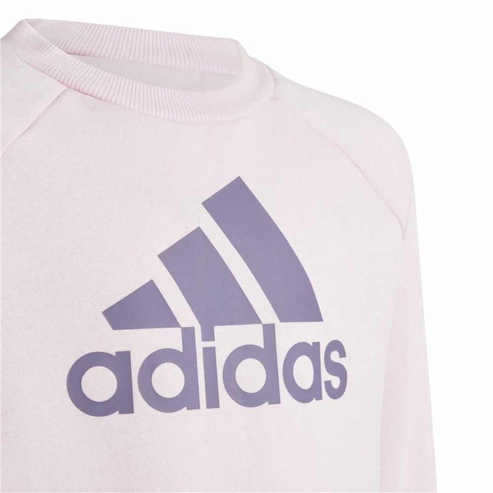 Kinder-Trainingsanzug Adidas Lk Bos Jog Fleece Rosa