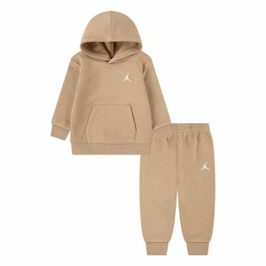Baby-Sportset Jordan Brooklyn Fleece Po Set Braun 2 Stücke