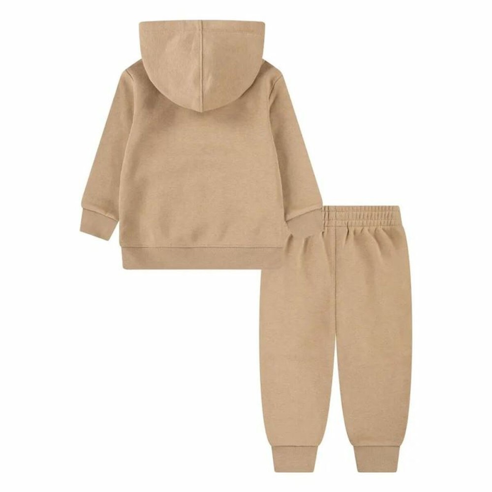 Baby-Sportset Jordan Brooklyn Fleece Po Set Braun 2 Stücke