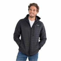 Sportjackefür Herren Hurley Balsam Quilted Packable Schwarz