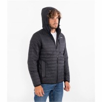 Sportjackefür Herren Hurley Balsam Quilted Packable Schwarz