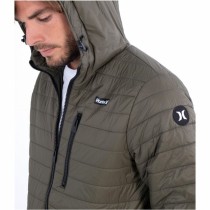 Men's Sports Jacket Hurley Balsam Quilted Packable Green